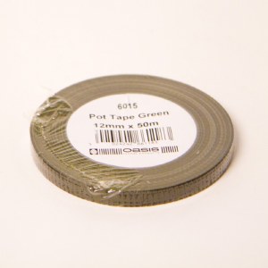 Picture of 12mm green florist pot tape, 50m roll