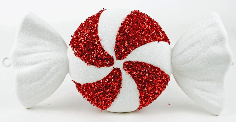 Christmas Candy Cane 32cm Red/White