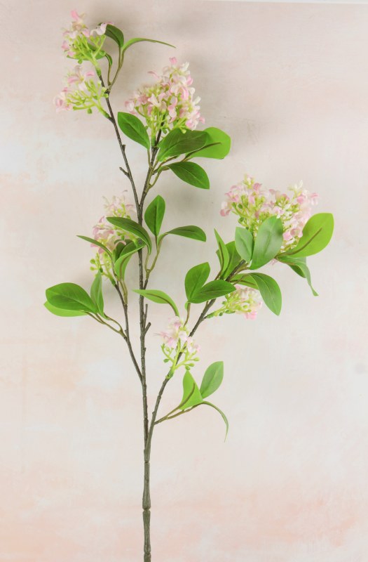 Picture of Faux Blossom Stem Pale Pink 80cm