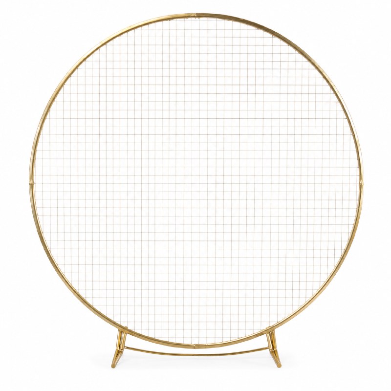 Metal Mesh Gold Hoop 2m