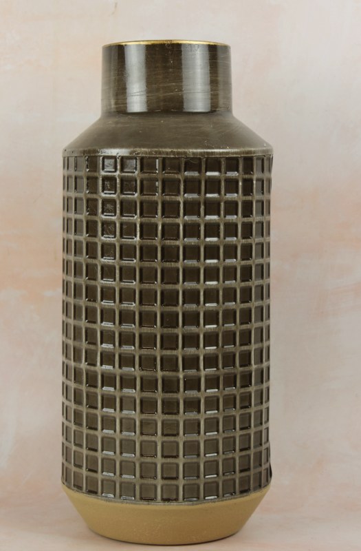 Picture of Metal Vase Retro 36.5cm