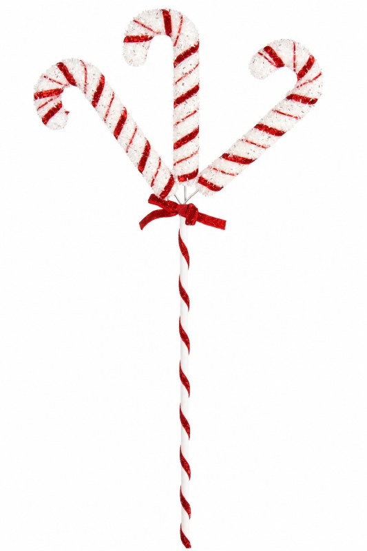 Candy Cane Stem 27cm