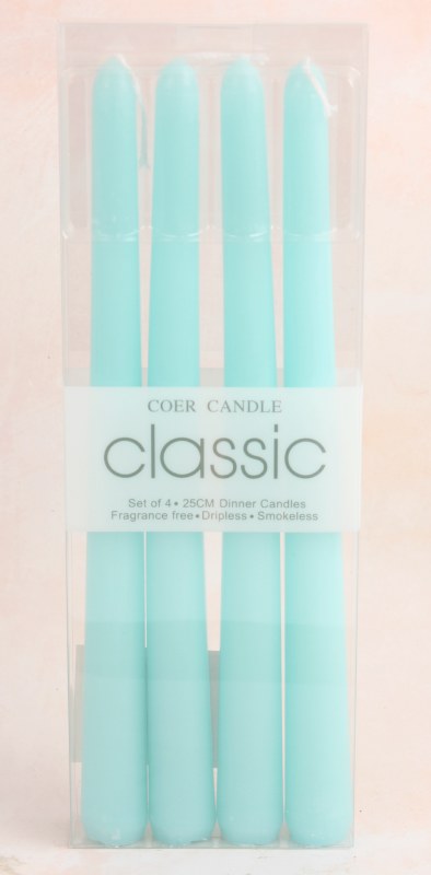 Taper Candles Blue 2.2cm x 25cm