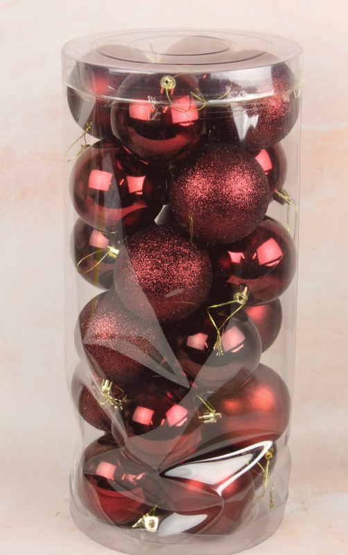 Picture of Buables 8cm Wine Red Mix x 24