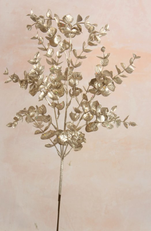 Picture of Christmas Eucalyptus Chamgapne Glitter 50cm