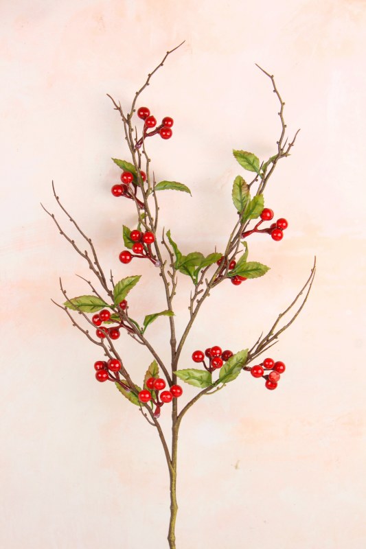 Picture of Faux Berry Twig Red 60cm