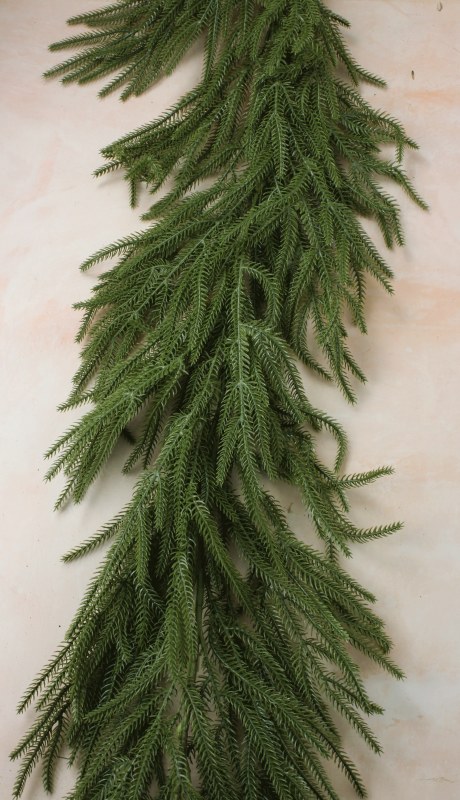 Faux Norfolk Pine Garland 200cm