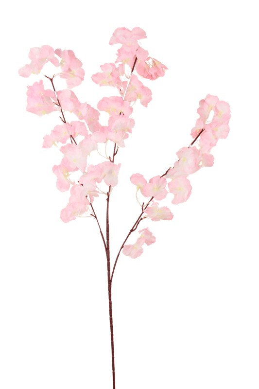 Artificial Cherry Blossom Stem 95cm Pale Pink