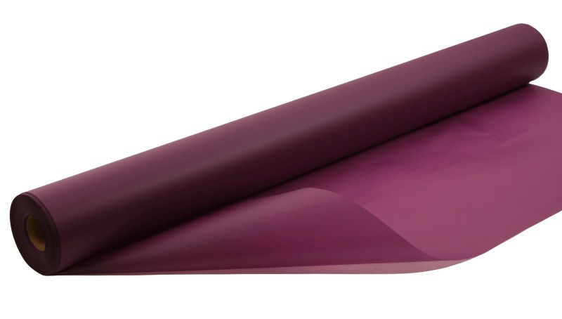 Frosted Florist Cellophane Wrap 80cmx80m- 50 micron bouquet wrapping film Purple