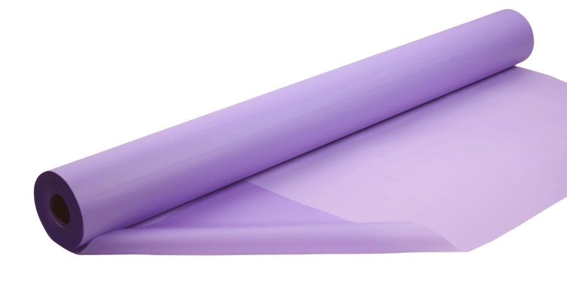 Frosted Florist Cellophane Wrap 80cmx80m- 50 micron bouquet wrapping film Lilac