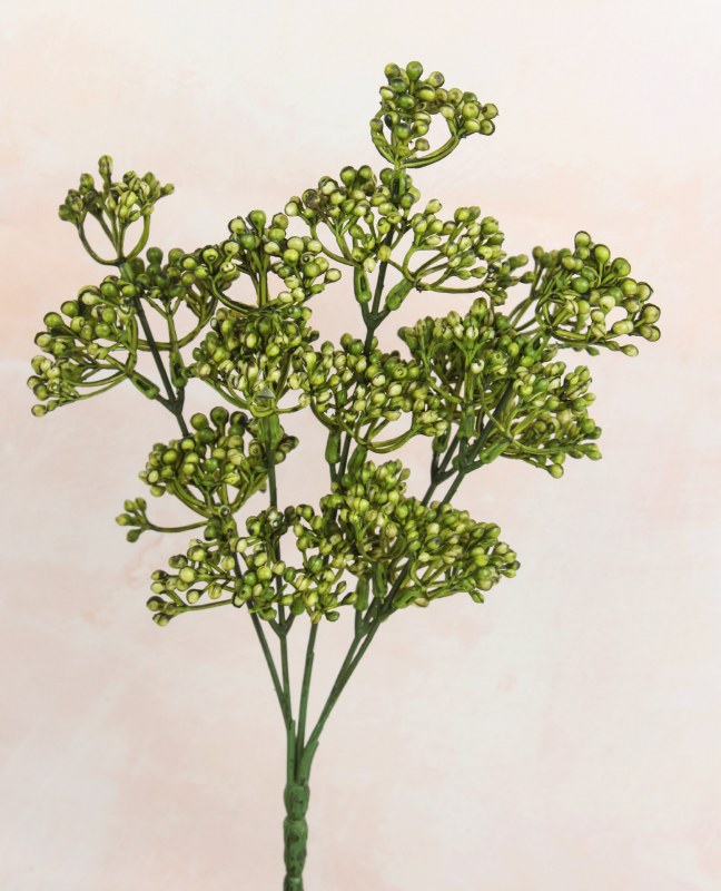 Picture of Artificial Berry Bunch Green 30cm