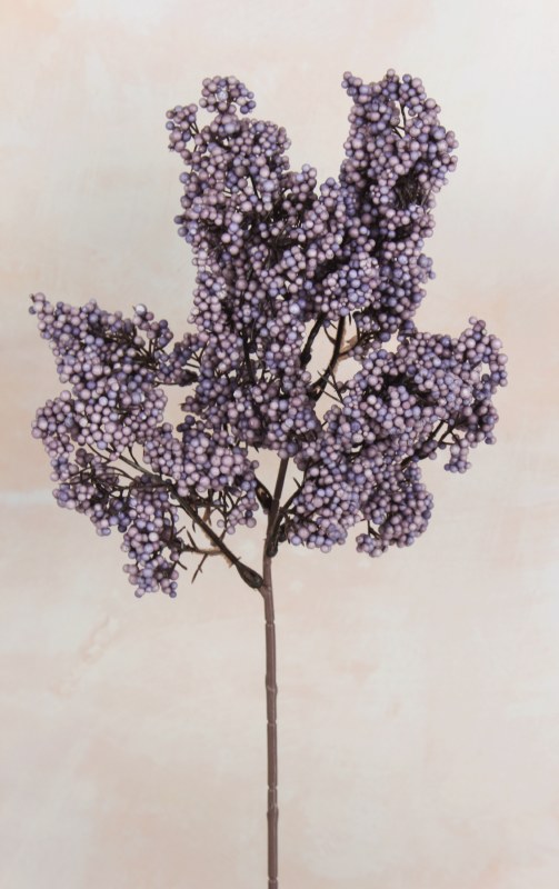Picture of Holly Berry Fruit Stem Lilac 37cm