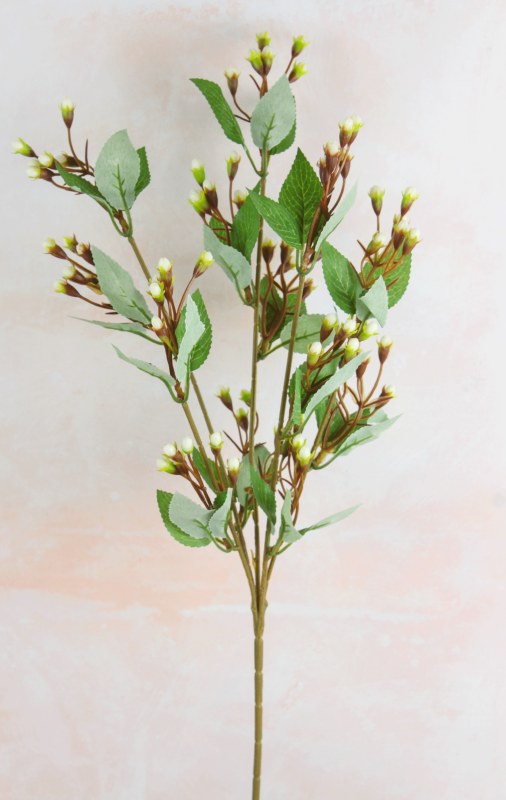 Picture of Artificial Fruit Berry Stem Ivory 65cm