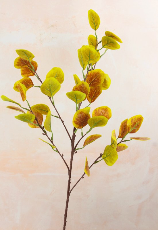 Artificial Eucalyptus Stem Rust 90cm