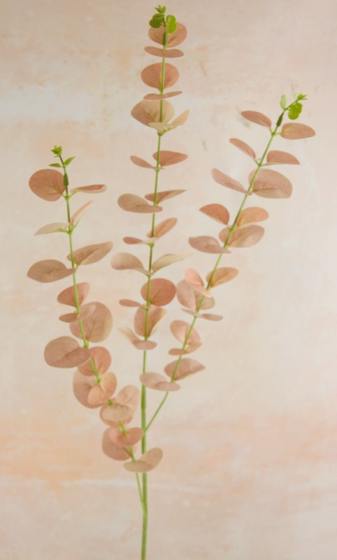 Picture of Artificial Eucalyptus Stem Blush Pink 90cm