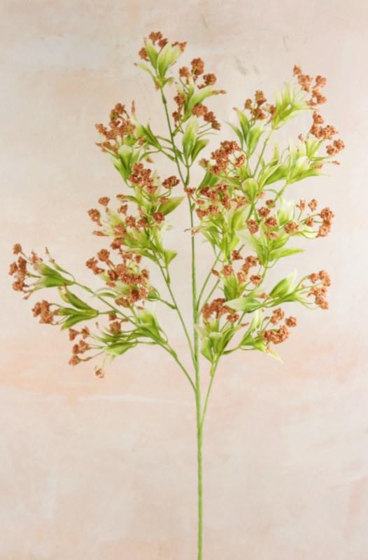 Picture of Artificial Blossom Flower 83cm Rust