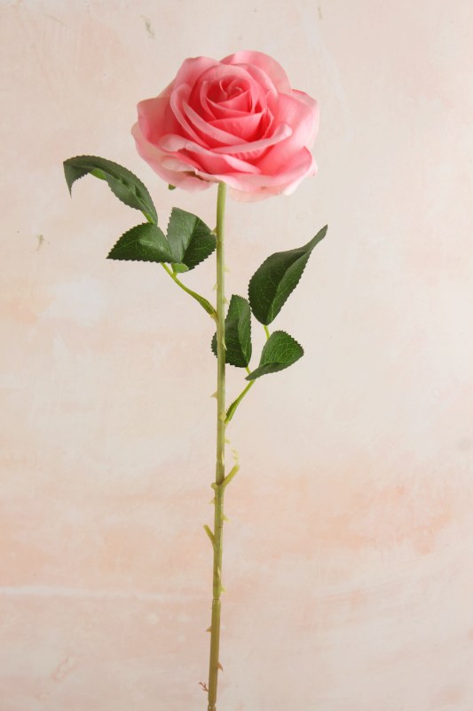 Picture of Rose Single Stem Real Touch 62cm Pink