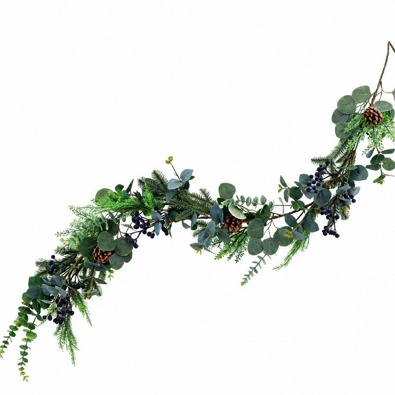 Artificial Blueberry Garland 5ft
