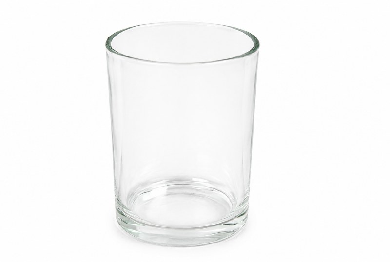 Clear Glass Cylinder Bud Vase 10cmx12.5x9.5cm