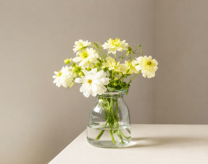 Glass Vase 8cm x 15cm