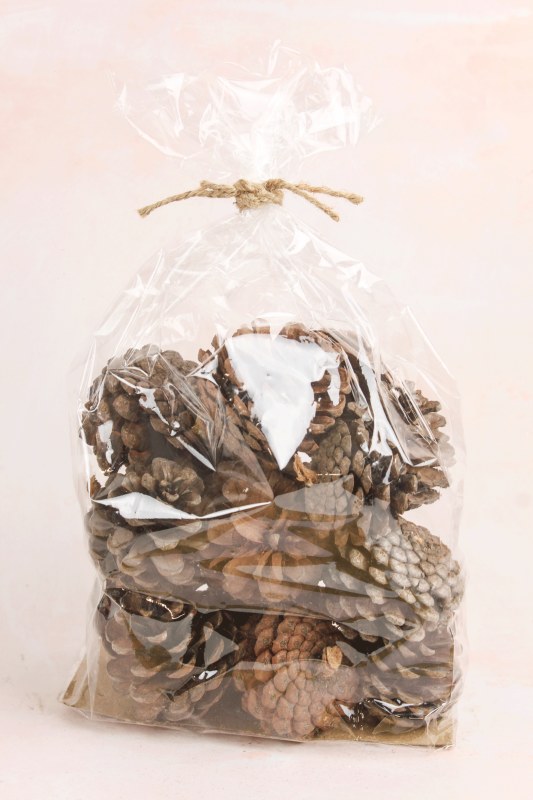Pine Cone Bag 400g Natural