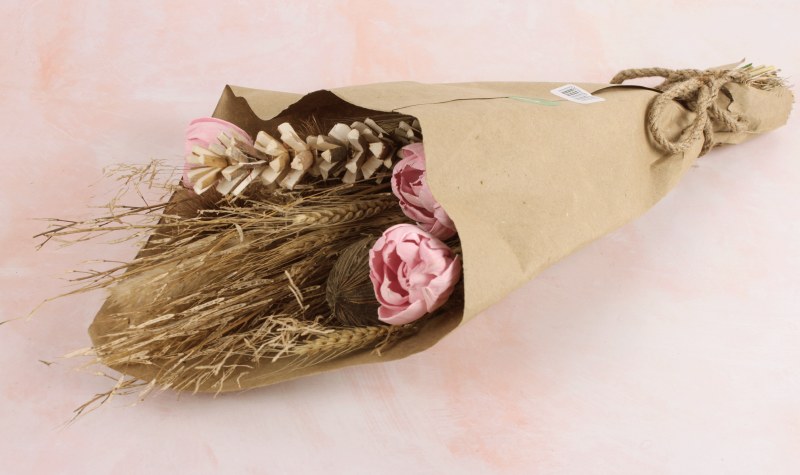 Picture of Dried Mixed Bunch 40cm Mauve