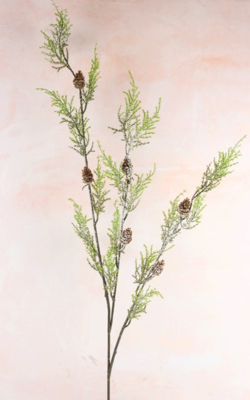 FROSTED PINE BRANCH 110CM
