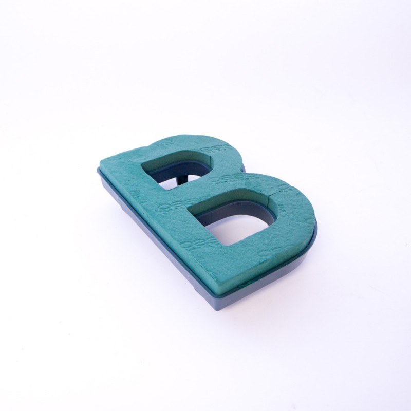 Oasis clip on foam letter B