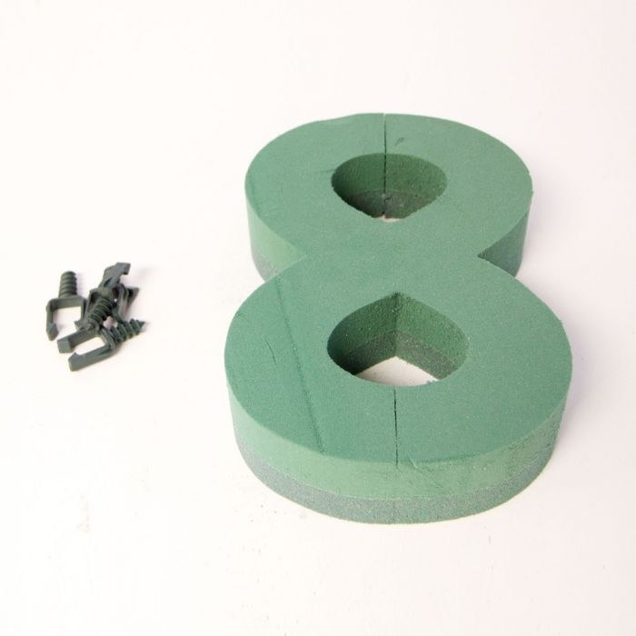 Oasis florist foam number 8 12in