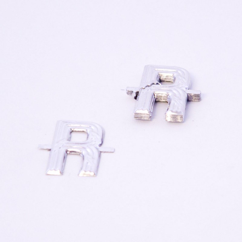 Picture of Aluminium Florist Letter R 4CM