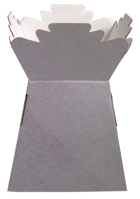 Florist Transporter Vases Silver x 30