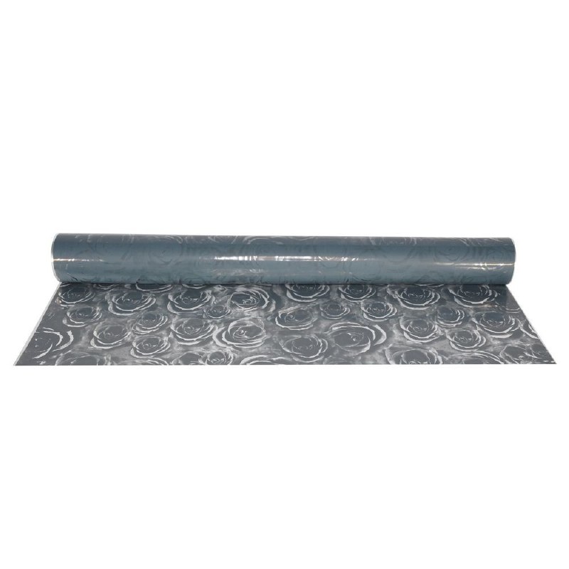 Picture of FLorist Cellophane Wrap Grey Roses 80cm x 100m