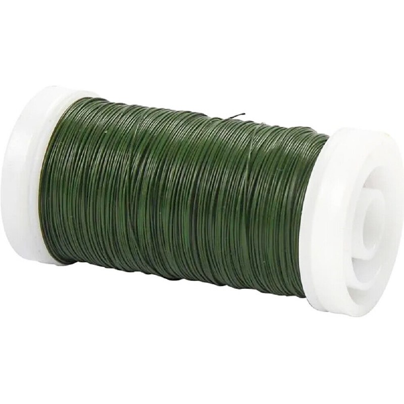 Florist Wire Green 0.4mm x 100g
