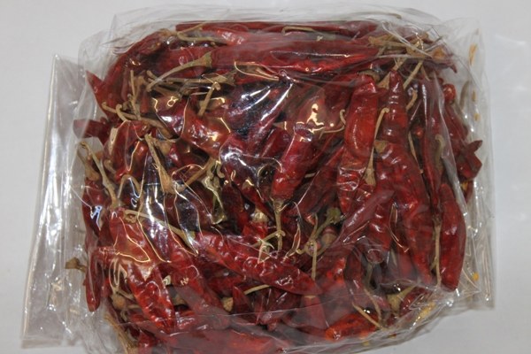 250g dried chillis medium
