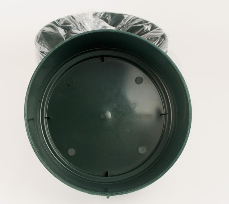 Florist Bulb Bowl Green 25cm x 5pcs