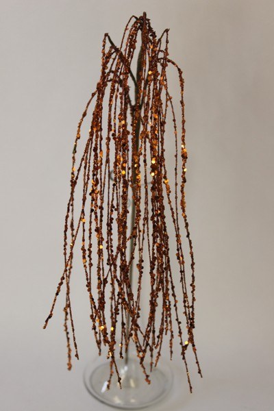 Picture of Copper glitter decorative grass, length-90cm