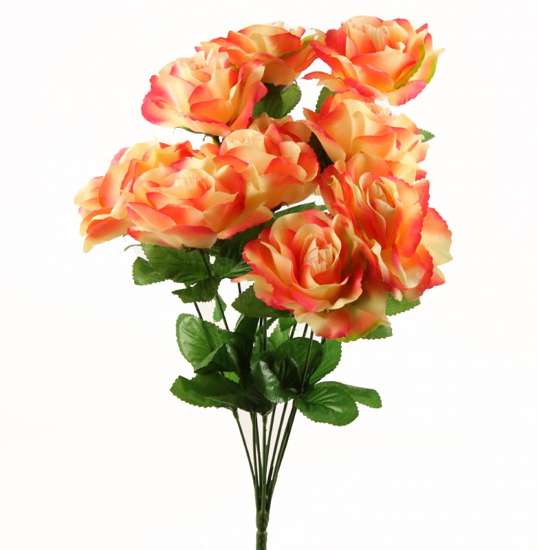 Artificial Rose Bunch x 10 Stems