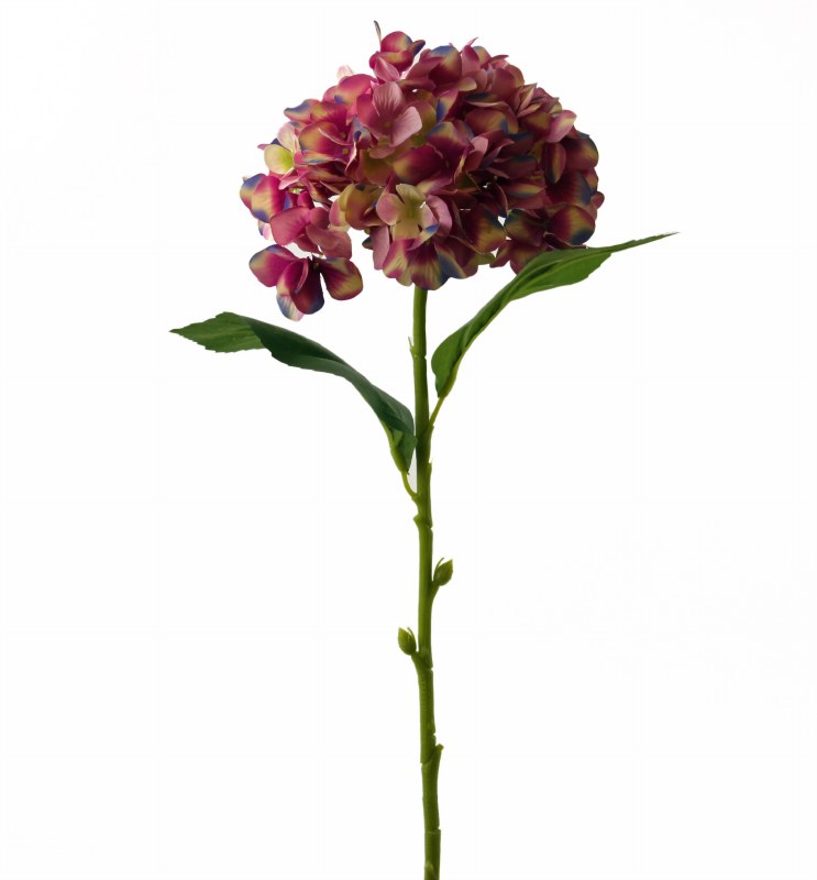 Pink Artificial Hydrangea Stem 23.5"