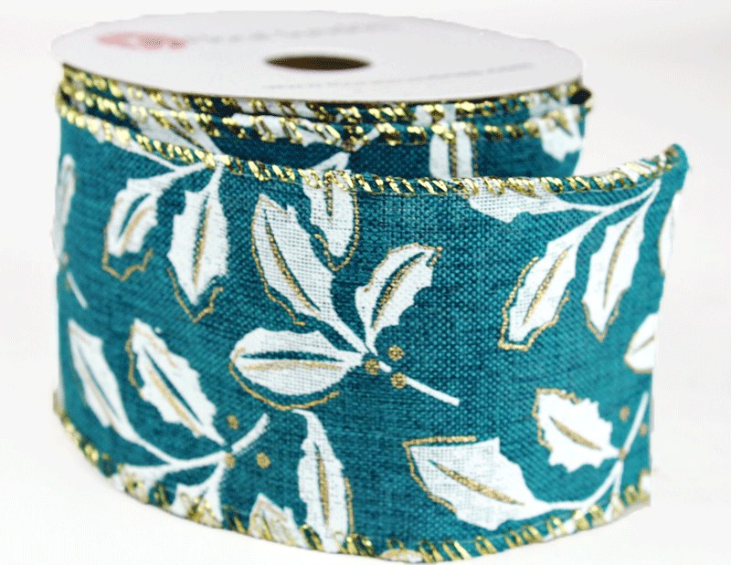 Picture of Christmas Ribbon Wired Edge 2.5" x 10Yards