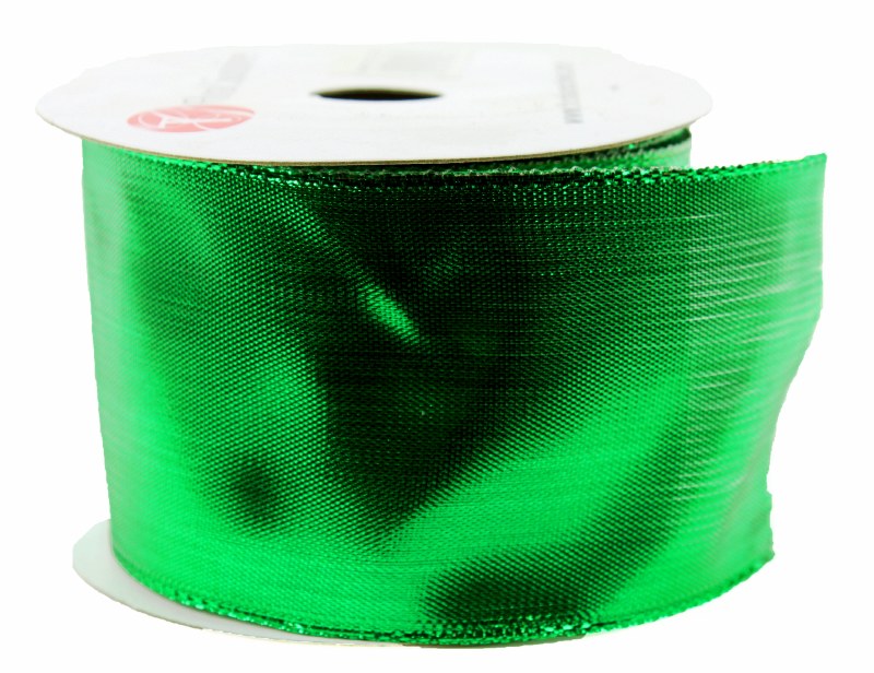 Metallic Wired Edge Ribbon 2.5" x 10 Yards