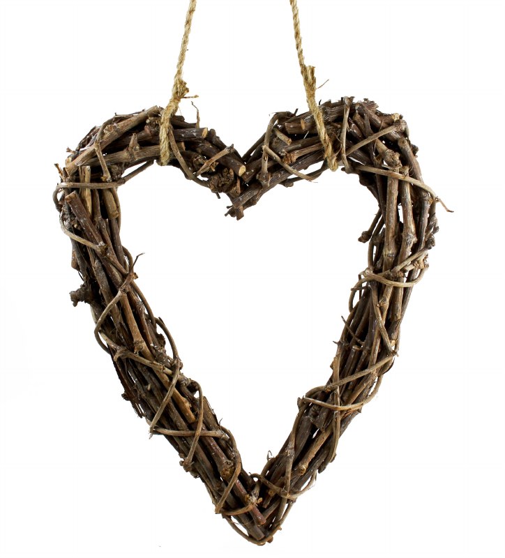 Twig Heart Hanger 40cm x 50cm
