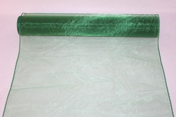 Emerald organza fabric 40cm(approx) x 10m