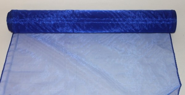 Royal blue organza fabric 40cm(approx) x 10m