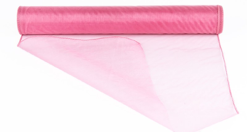Dusty Pink Organza Fabric 0.4m x 10m