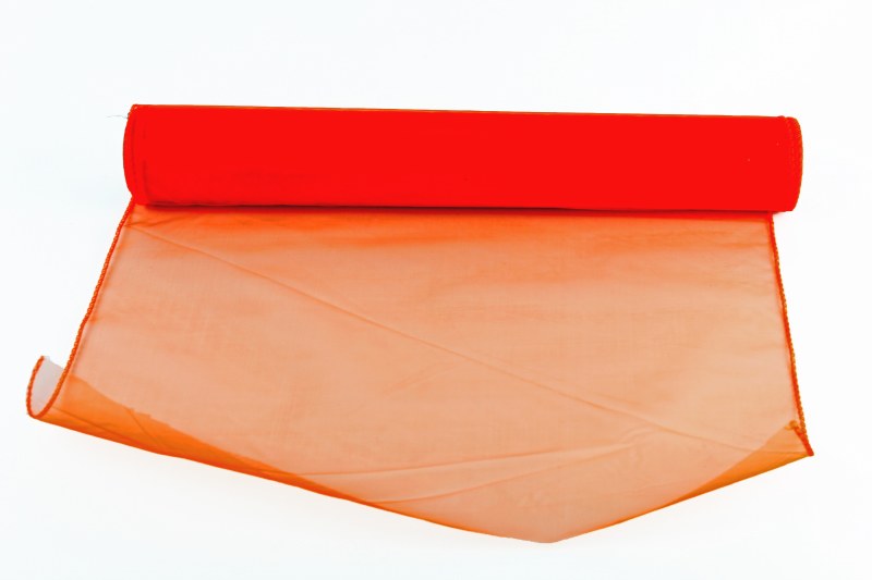 Picture of Organza Fabric Orange 0.4m x 10m