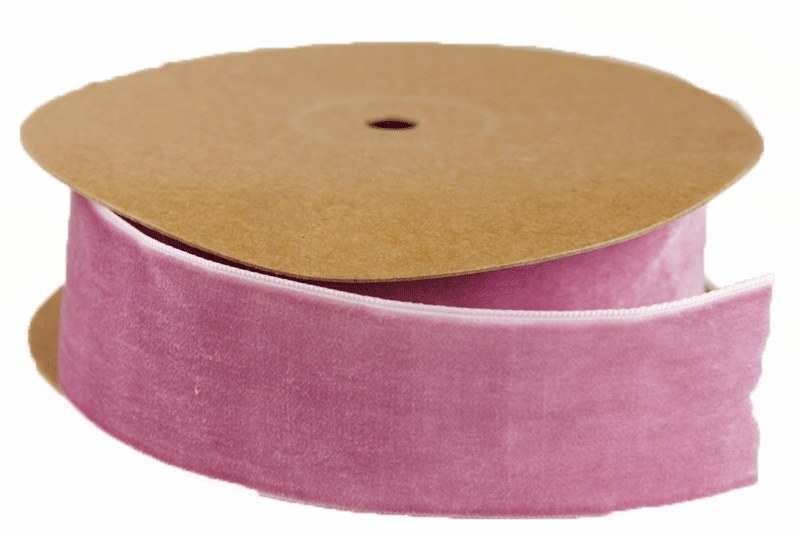 Picture of Velvet Ribbon Blush 38mm x 10Yards