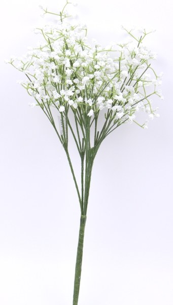 6 stem Gypsophilia bush, stems-45cm