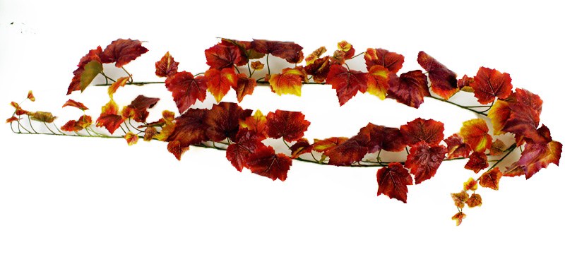 Artificial Grape Ivy Garland Autumn 6ft