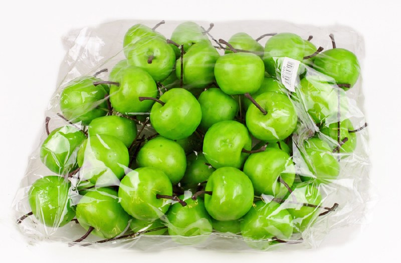 Decorative Green Artificial Apples 4.5cm x 50pcs