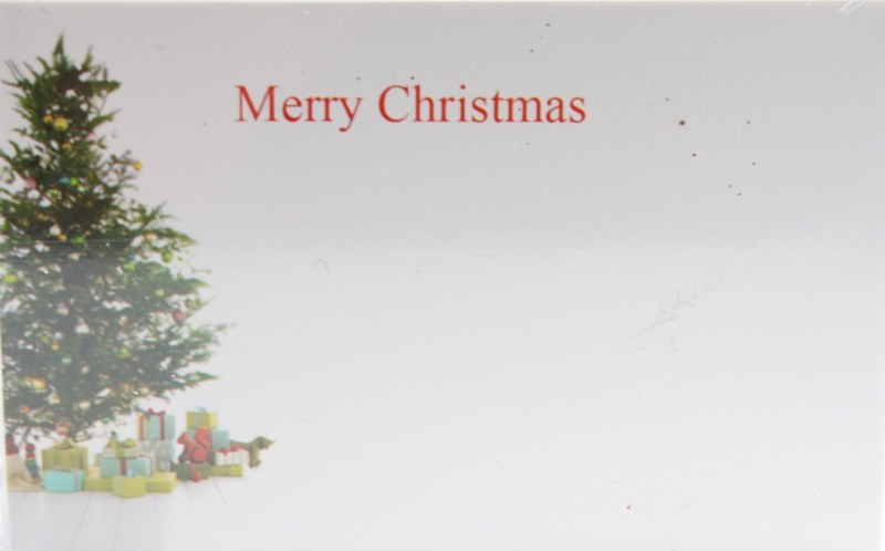 Mery Christmas Cards Florist x 50pcs